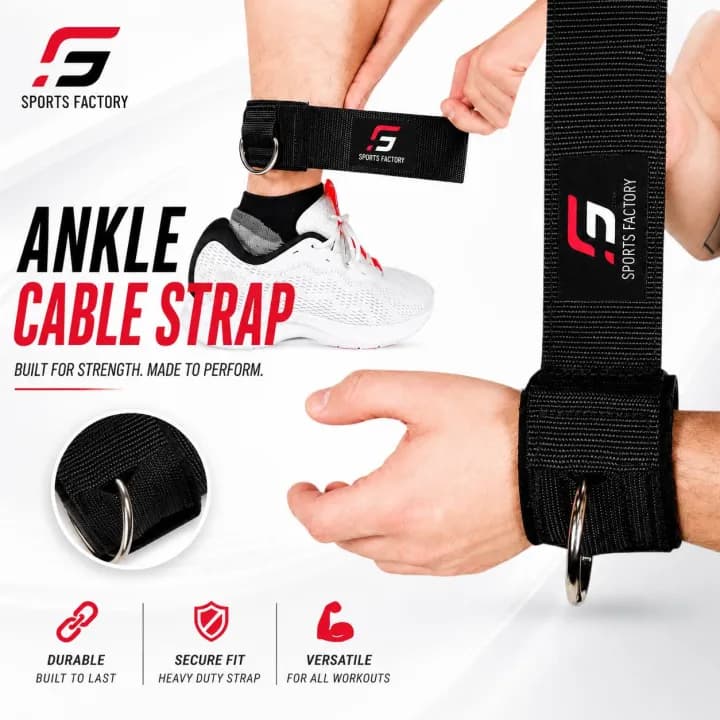 Sports Factory Ankle Straps for Cable Machines