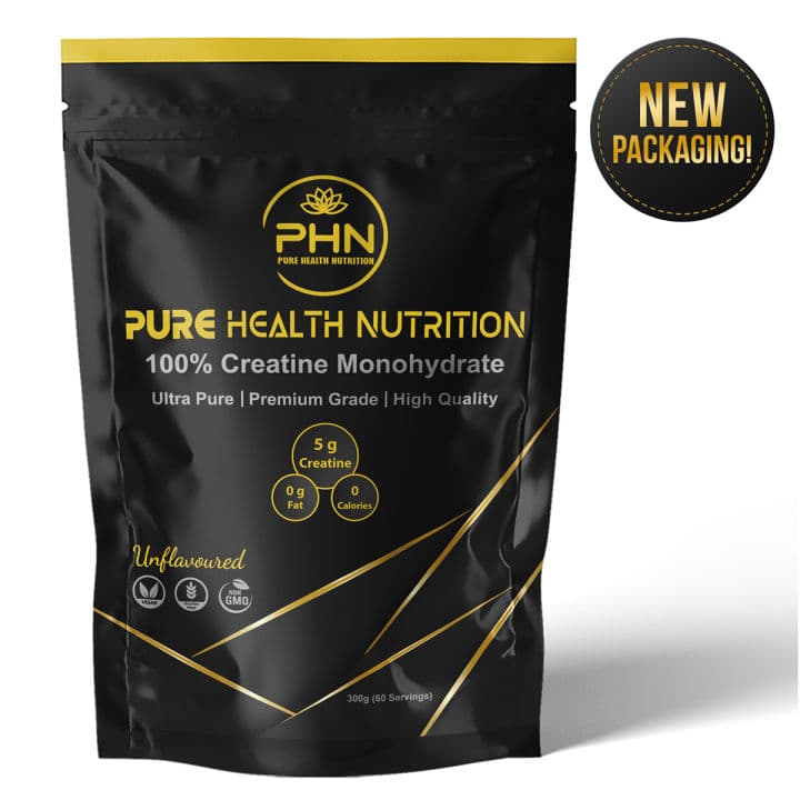Creatine Monohydrate 300 g (60 Servings) by Pure Health Nutrition