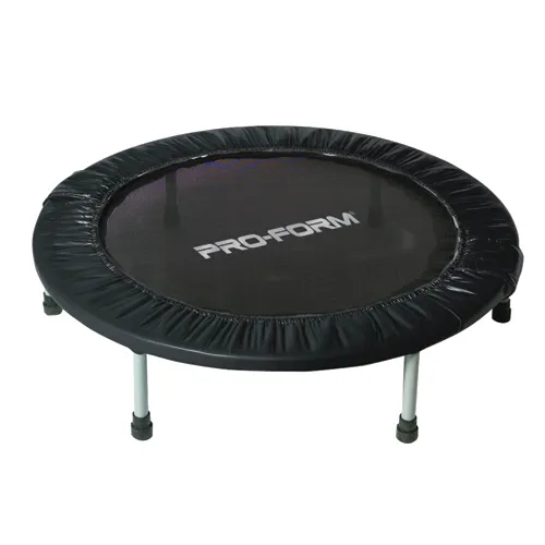 Premium Bungee Rebounder Half Folding Silent Indoor Mini Trampoline Adults & Kids