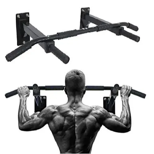 Wall Mounted Pull Up Bar 3 Grips