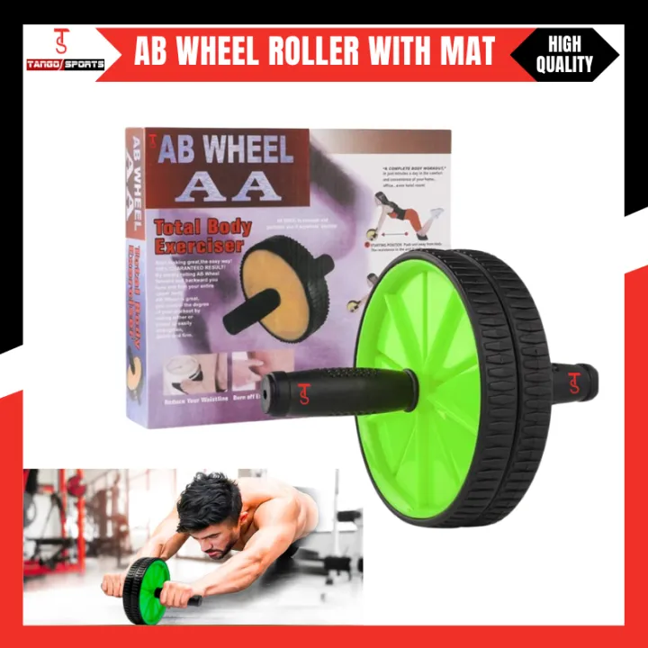 Ab Wheel Roller Dual-Wheel Abdominal Trainer