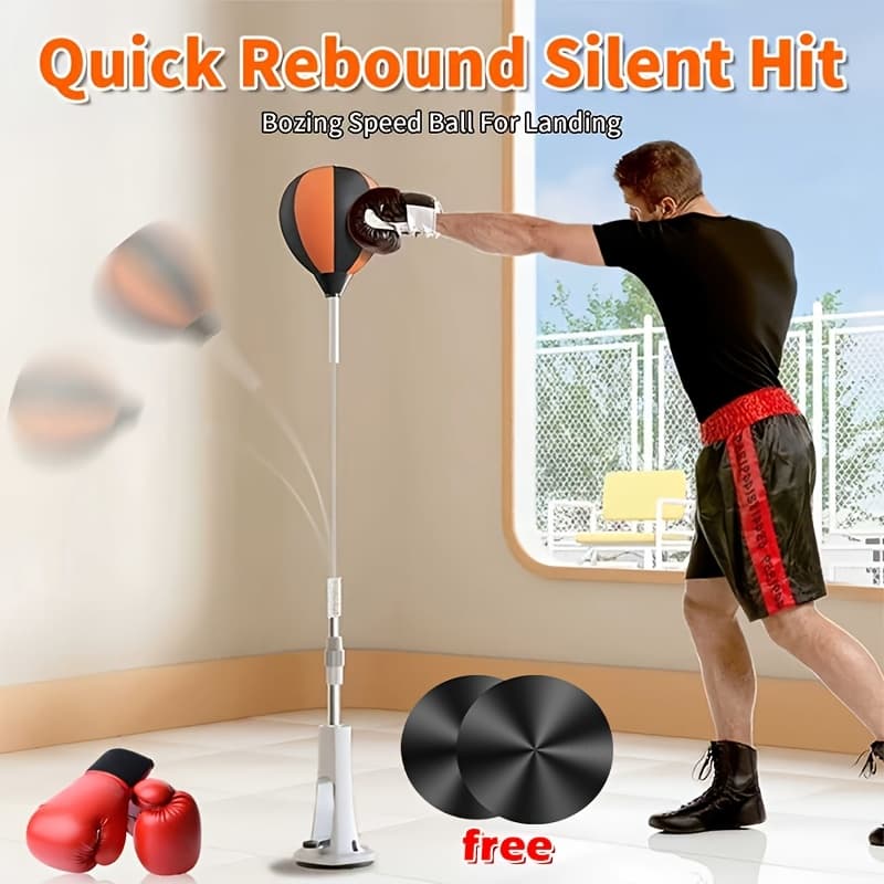 Reaction Punching Ball with Suction Cup for Boxing Training & Fitness