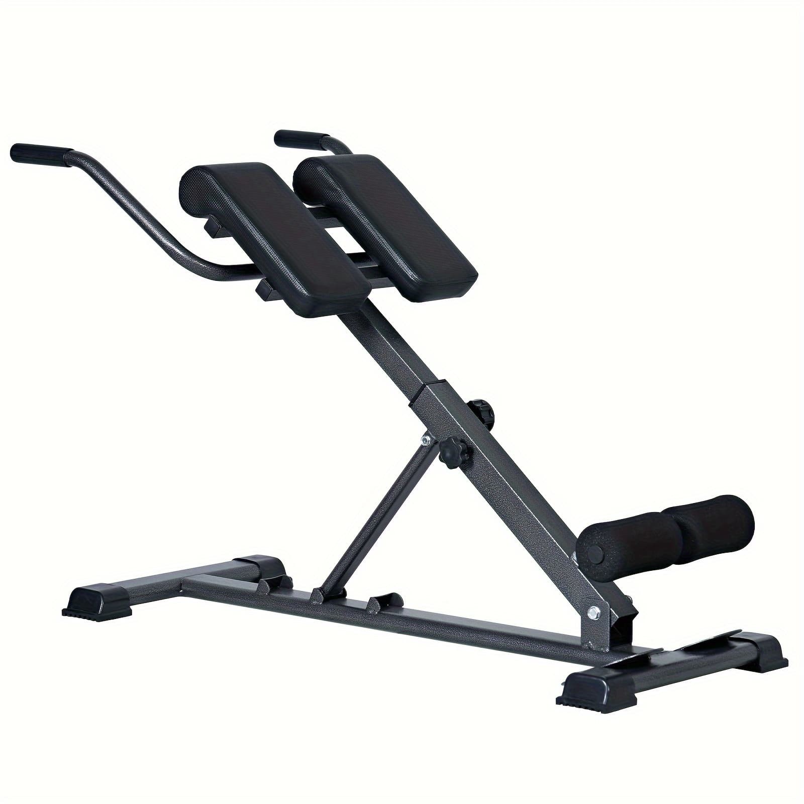 Roman Chair Back Extension Machine, Hyperextension Bench, Foldable
