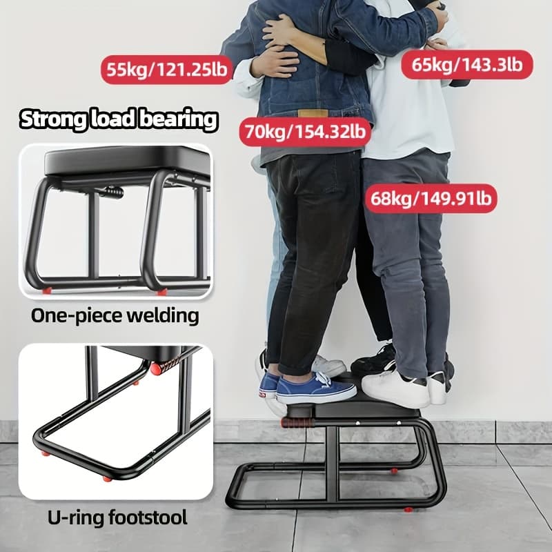 Metal Pilates Fitness Chair Yoga Stool Armrests