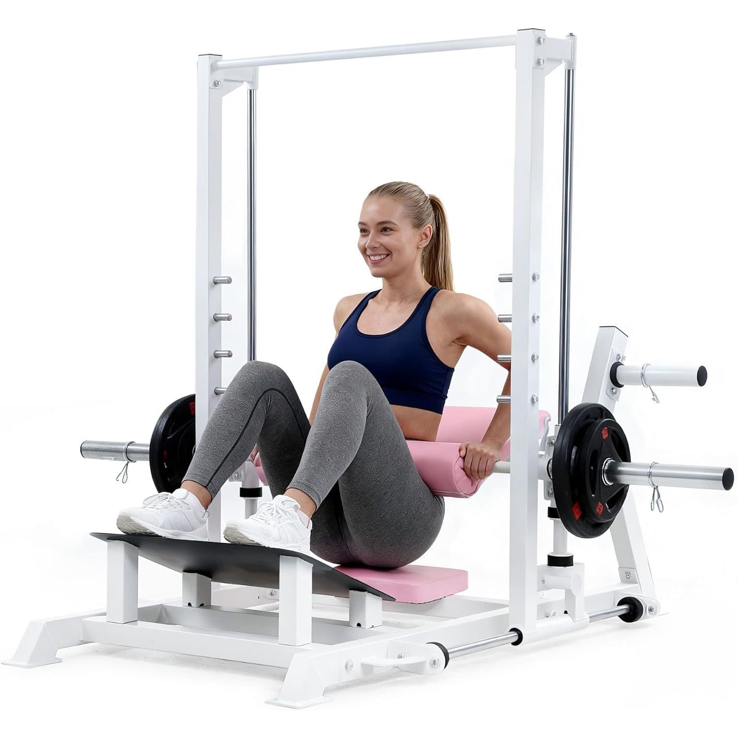 GOCAPTAIN Hip Thrust Smith Machine Full Body