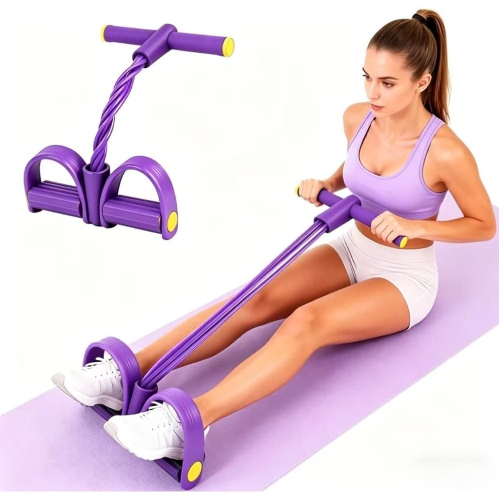 Multifunction Tension Rope Elastic Yoga Pedal Puller