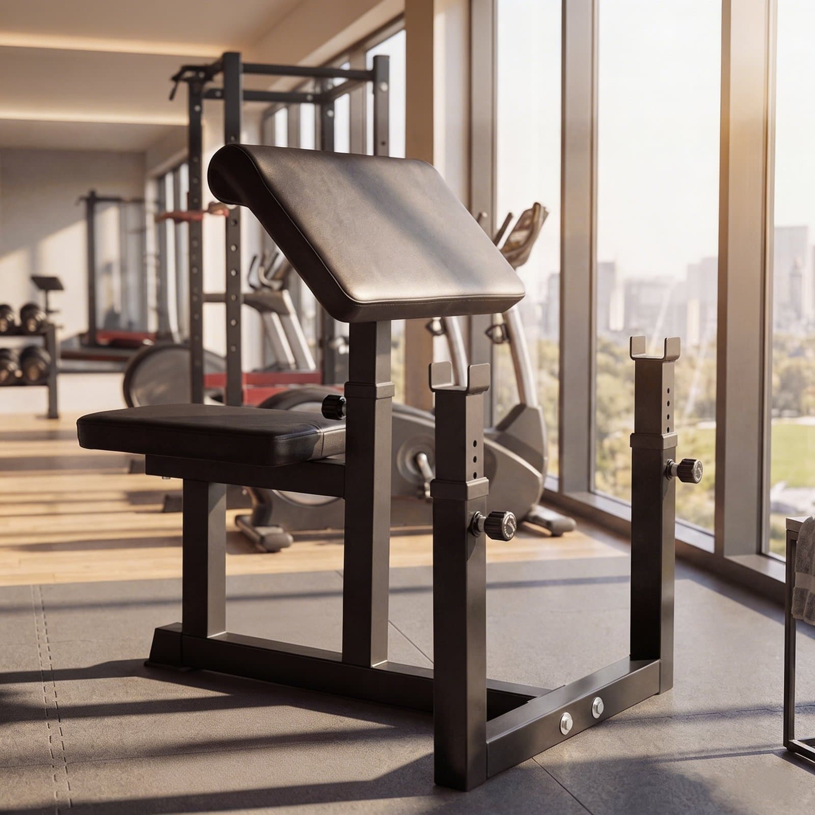 Preacher Curl Bench Adjustable 300 LBS