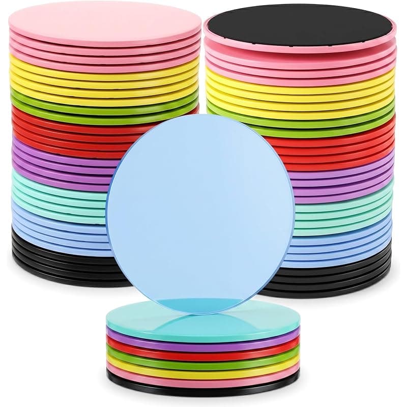 Exercise Sliders 15 Pairs 30 Pcs 7.1 Inch Core Discs