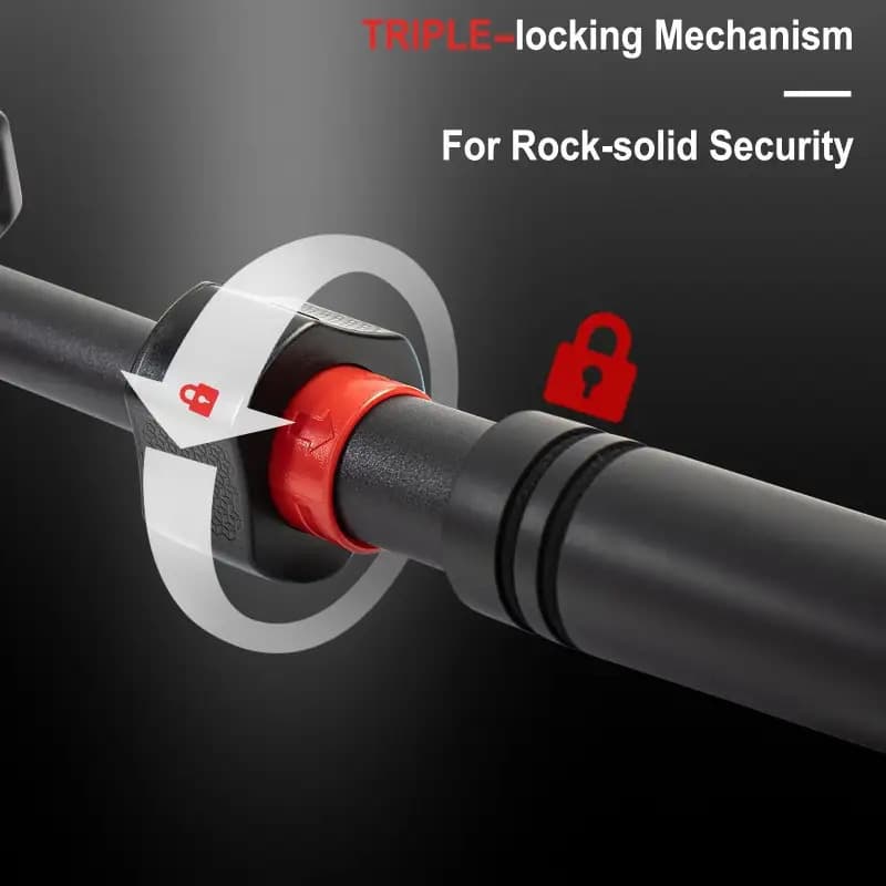 Versatile No-Drill Pull-Up Bar, Adjustable Length