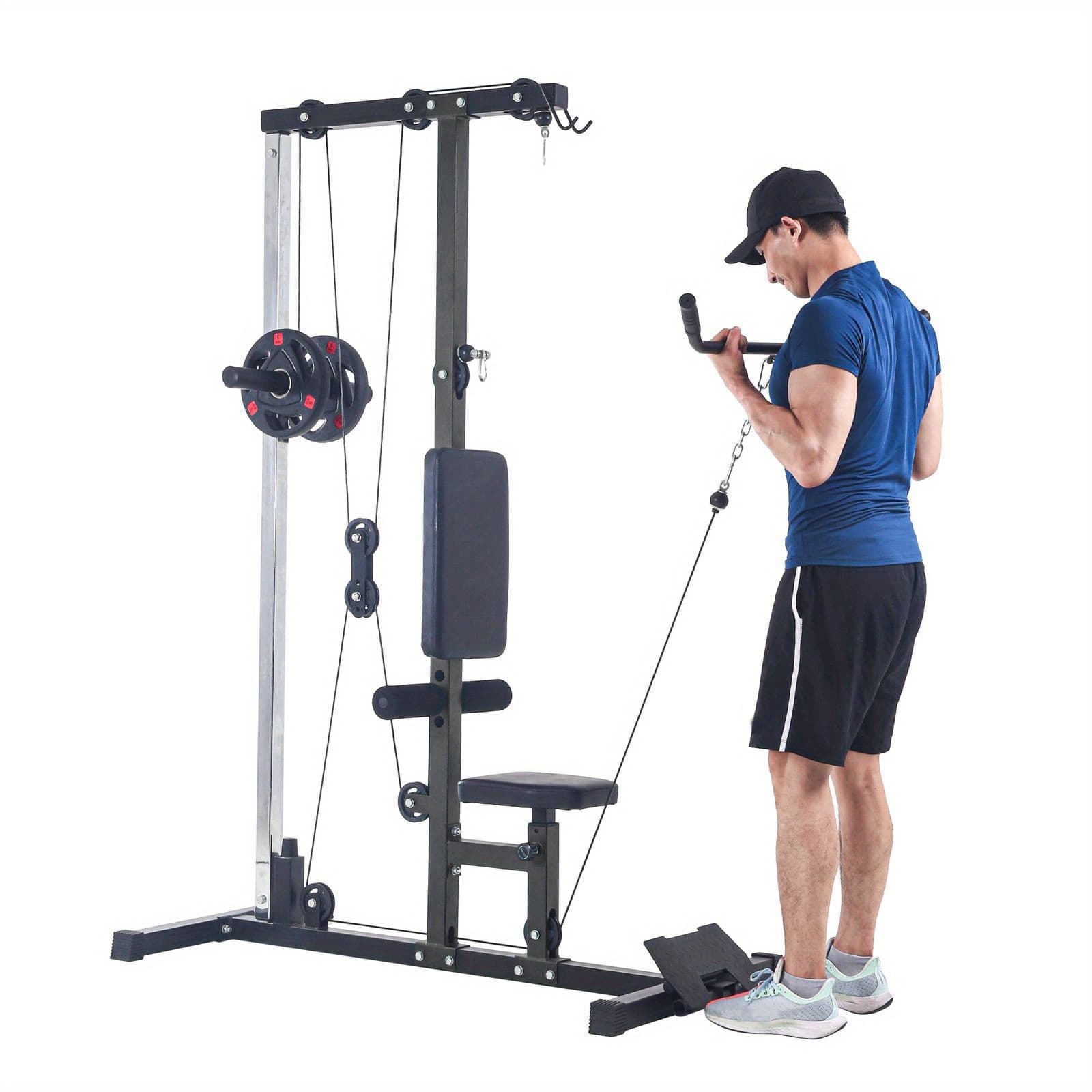 Versatile LAT Power Cable Machine Pulldown Rowing