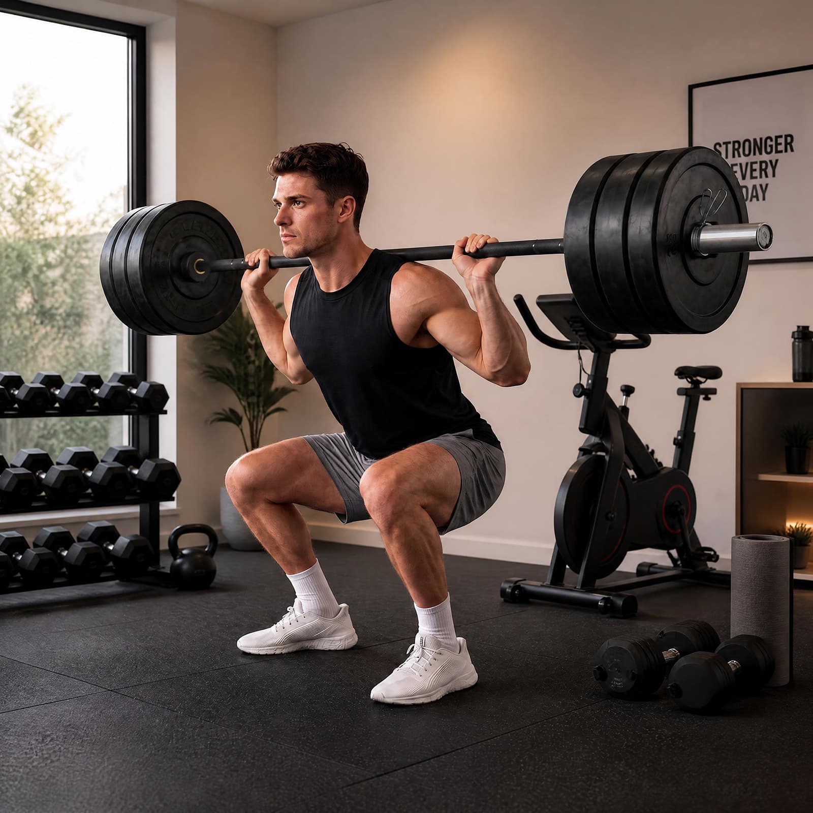 Barbell 7ft with 2000 Lbs Weight Capacity