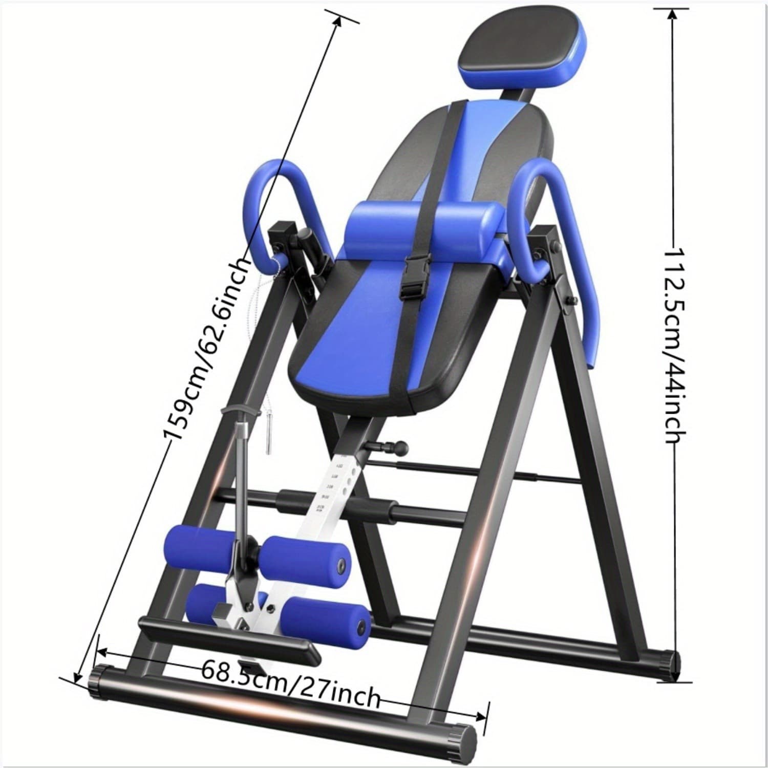 Heavy Duty Gravity Inversion Table 300 Lbs Foldable
