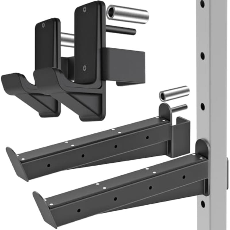 Heavy-Duty Power Rack Attachment Squats Deadlifts