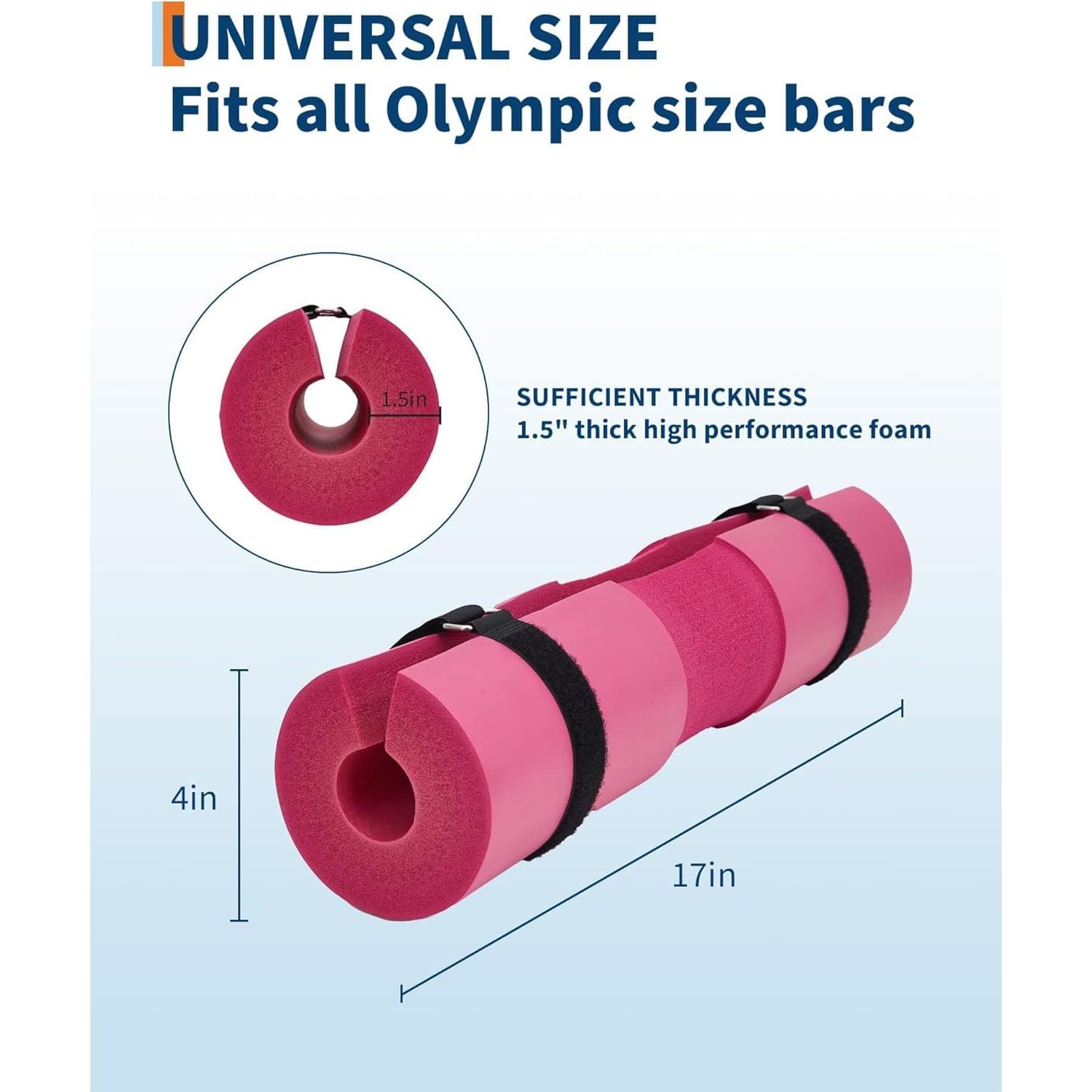 7ft Barbell 1000LBS with Pink Squat Pad