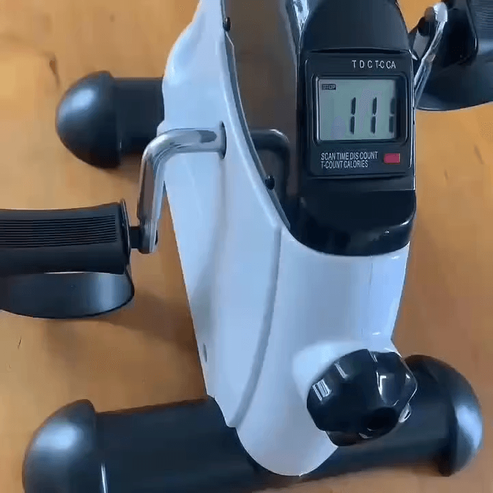 Mini Exercise Bike Exercise Cycle Compact Under Desk Pedal Bike-Great for Work and Study