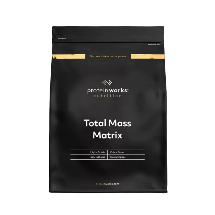 The Protein Works Total Mass Matrix Chocolate Silk 2kg