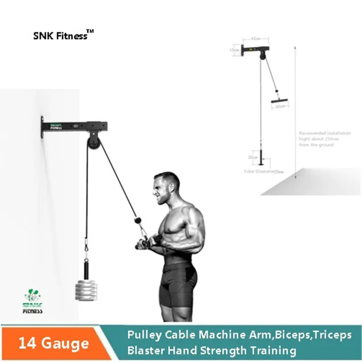 Fitness Pulley Cable Machine for Arms Home Gym