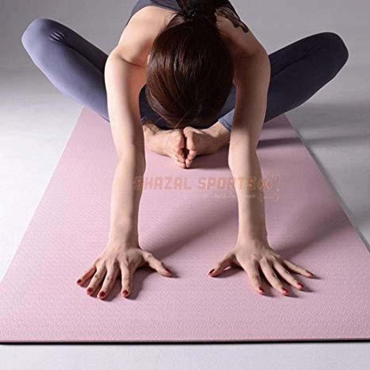 Yoga Mat Non-Slip exercise Fitness 10mm - Purple