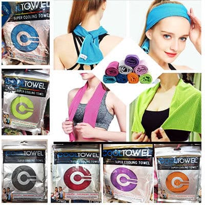 Super Cool Towel – Cooling Towel for Instant Relief, Refreshing & Breathable for Sports & Gym