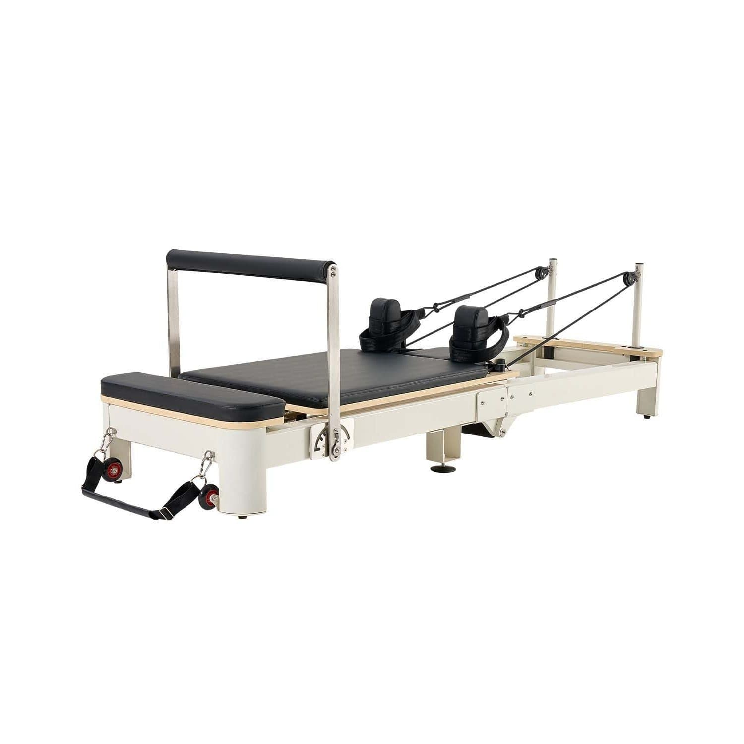 VEVOR Foldable Pilates Reformer Wood/Aluminium