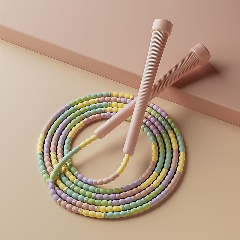 Rainbow Skipping Rope Beginner Professional Universal