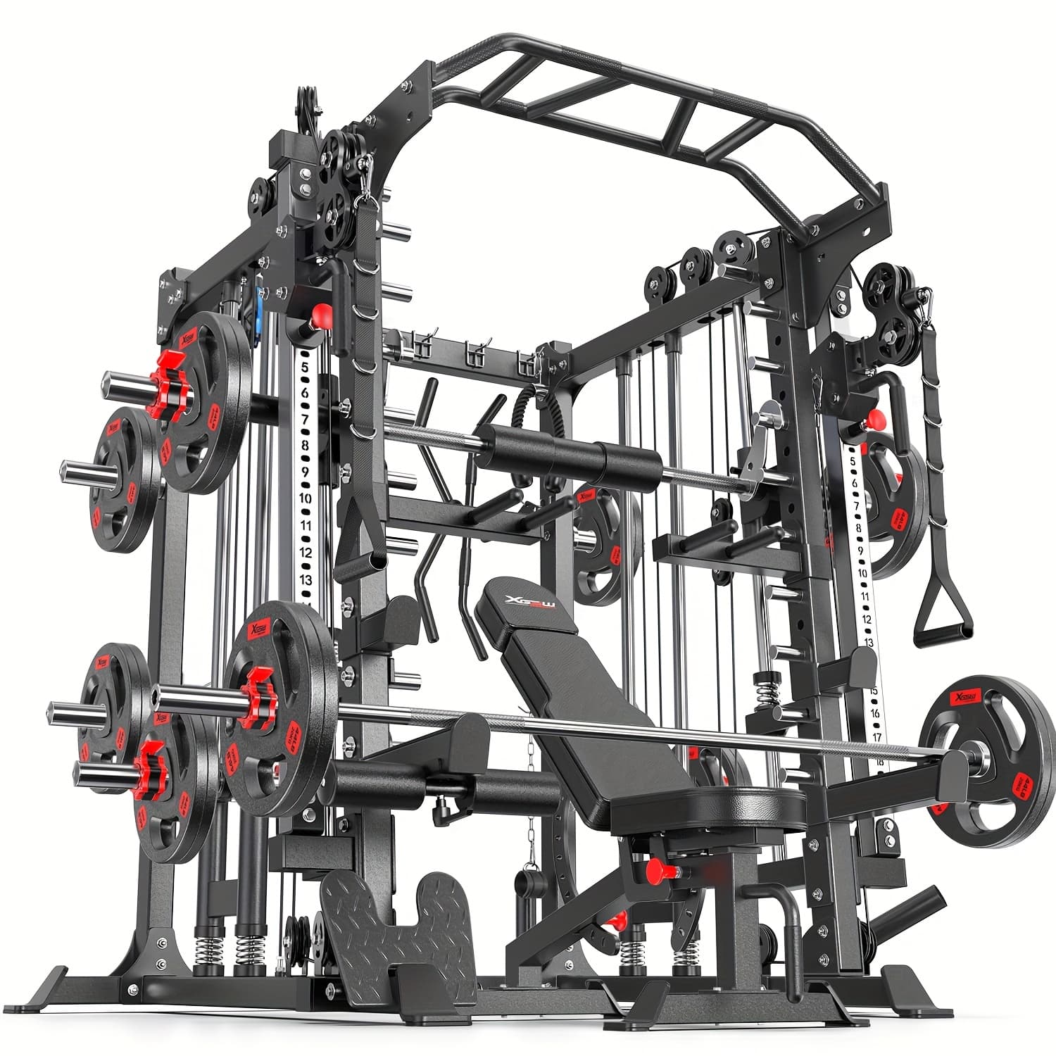 Smith Machine Multi-function Squat Rack Power Cage L05