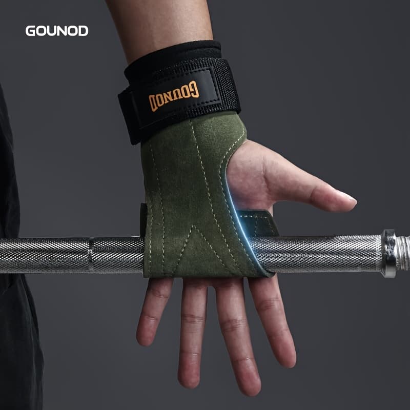 Gym Grips Hand Palm Fitness Lifting Wrist Straps