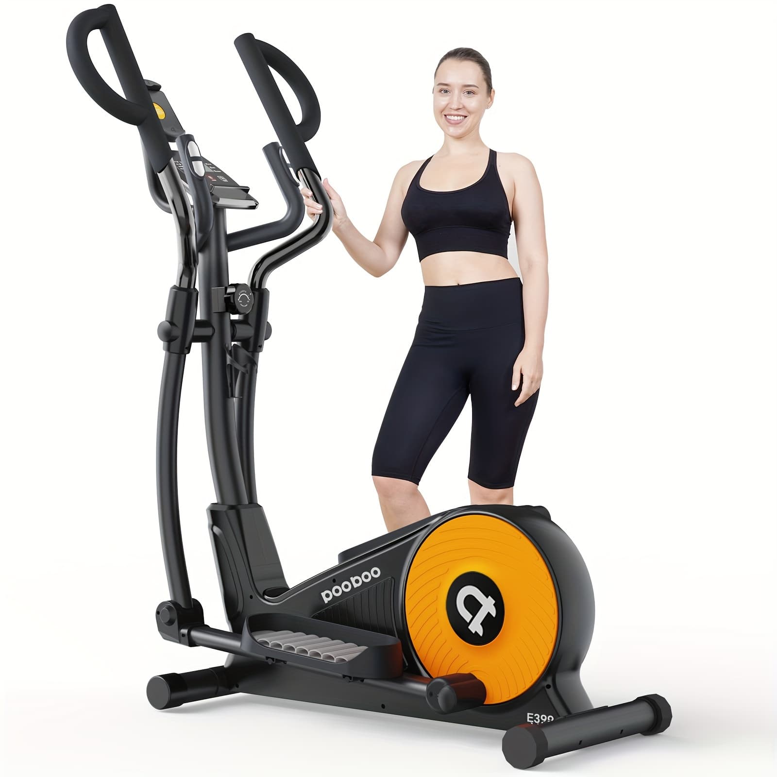 HASIMANpooboo Aerobic Exercise Elliptical Machine