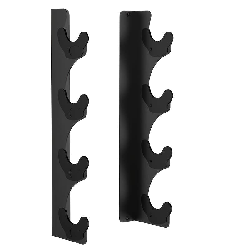 Heavy-Duty Vertical Barbell Holder Wall Mount