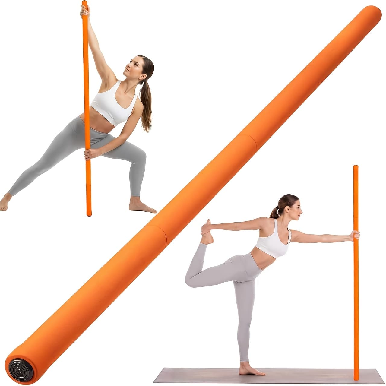 Adjustable Mobility Stick for Stretching, Flexibility & Balance