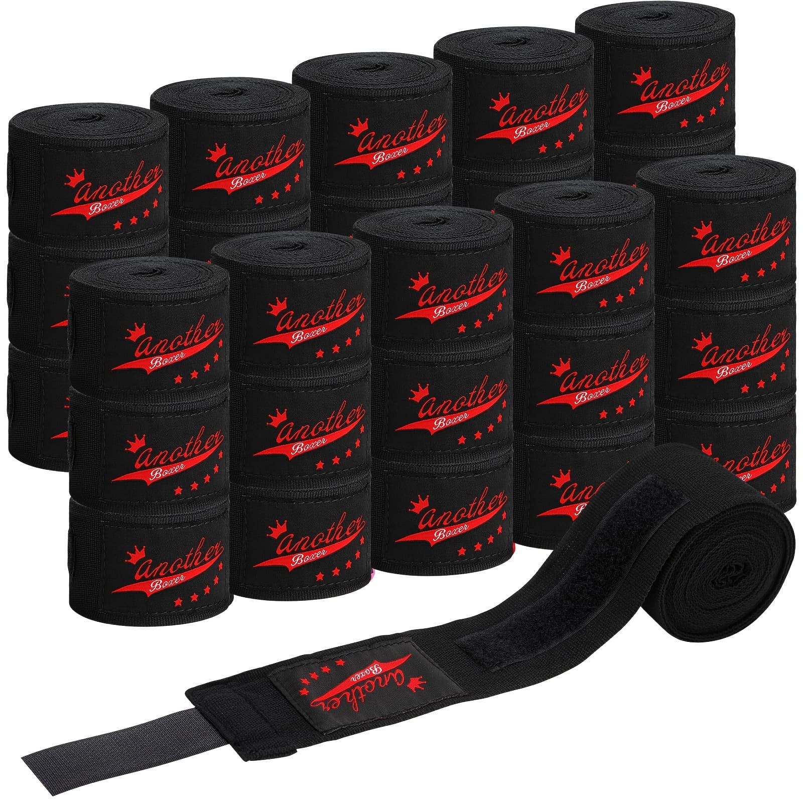 15 Pairs Boxing Wraps 180 Inch Bulk