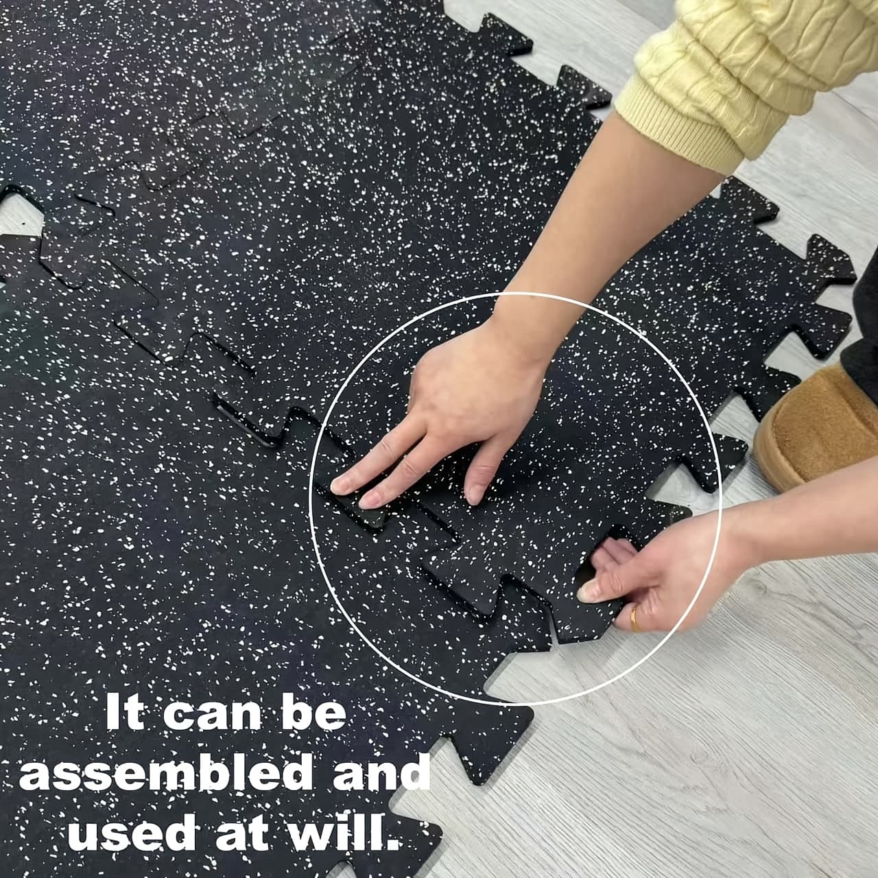 24pcs Rubber Mats Black White Polka Dot