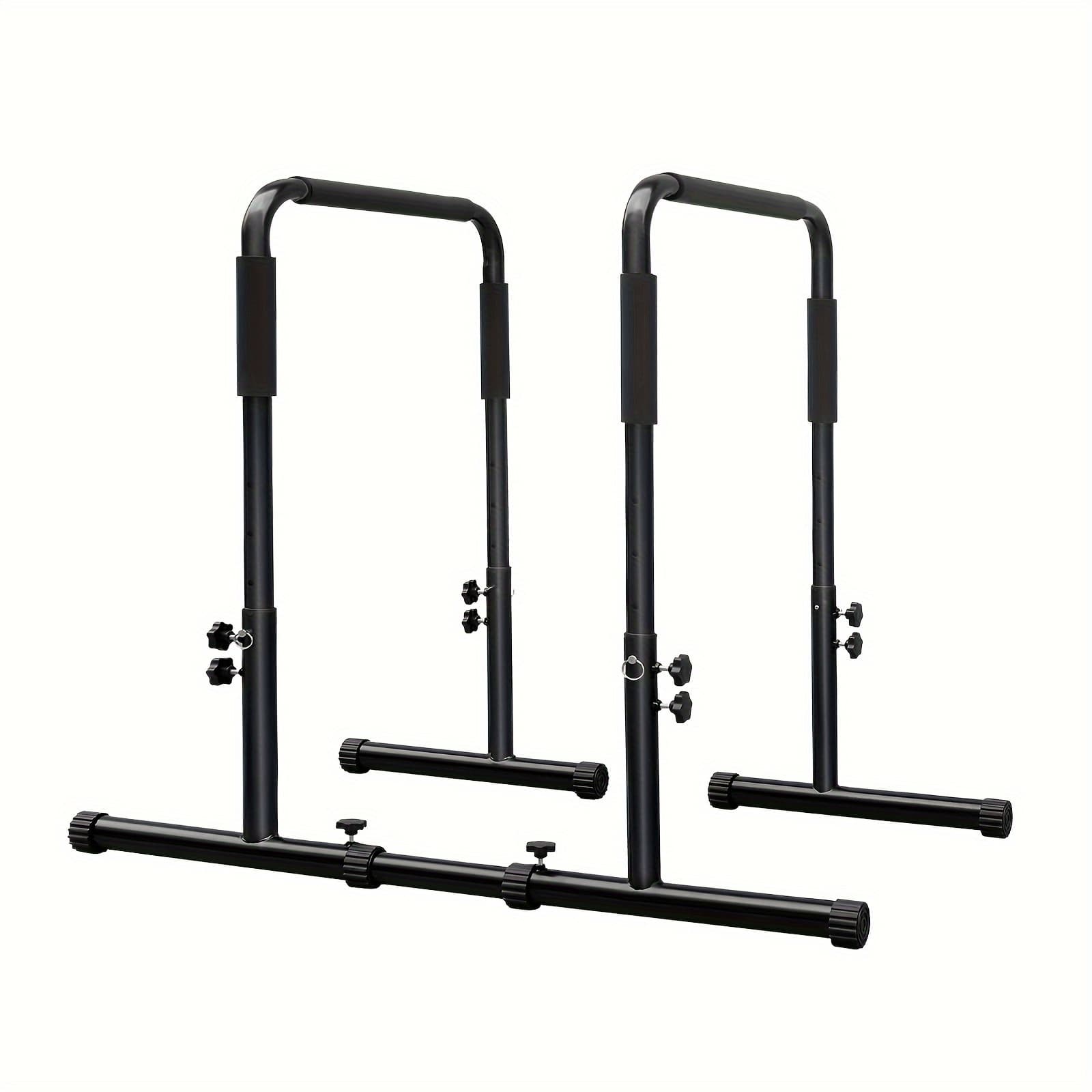 Dip Bar Adjustable Dip Stand Station for Home Fitness
