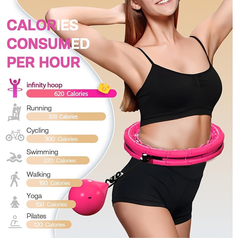 Smart Weighted Fitness Ring Detachable with Weight Ball