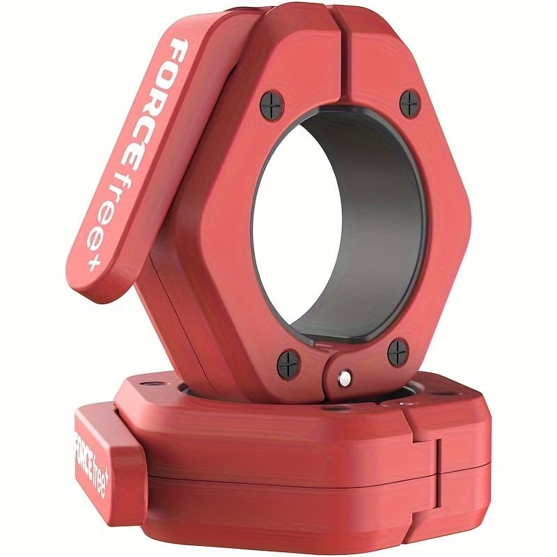 Olympic Barbell Collars Pair, Quick-Release Safety Clips for Heavy Lifting
