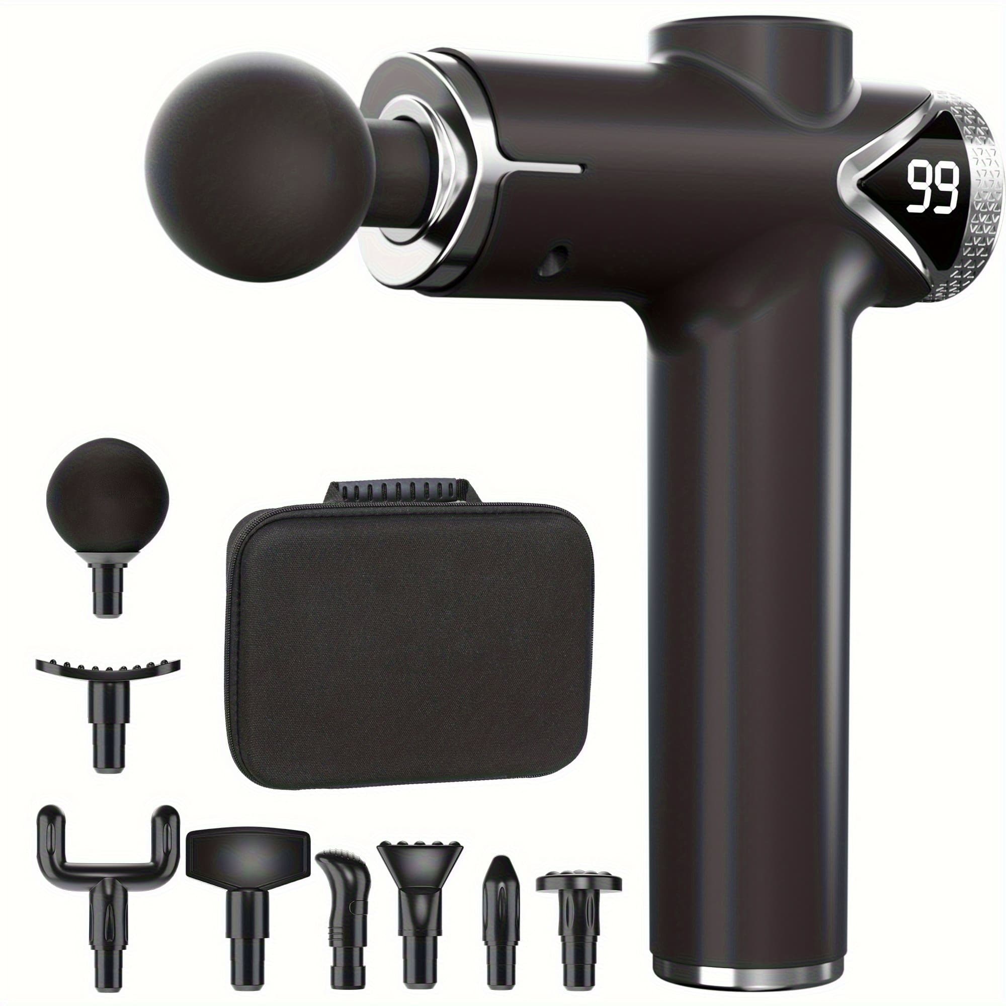 Deep Tissue Massage Gun Portable Quiet Attachments