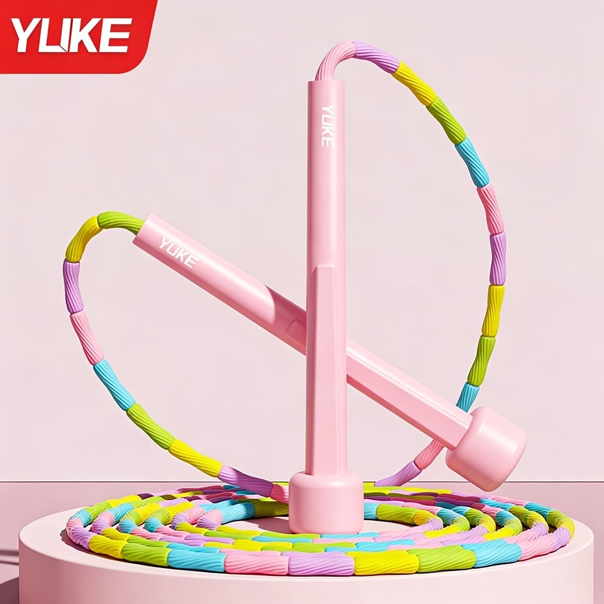 Soft TPE Beaded Jump Rope Fitness Skipping