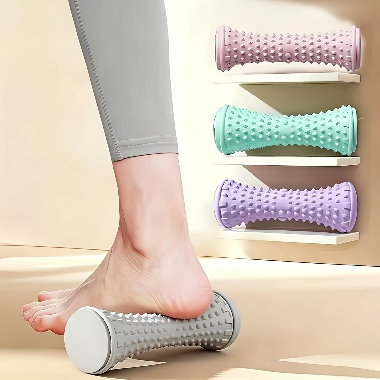Foot Massage Roller Deep Tissue Medium Hardness