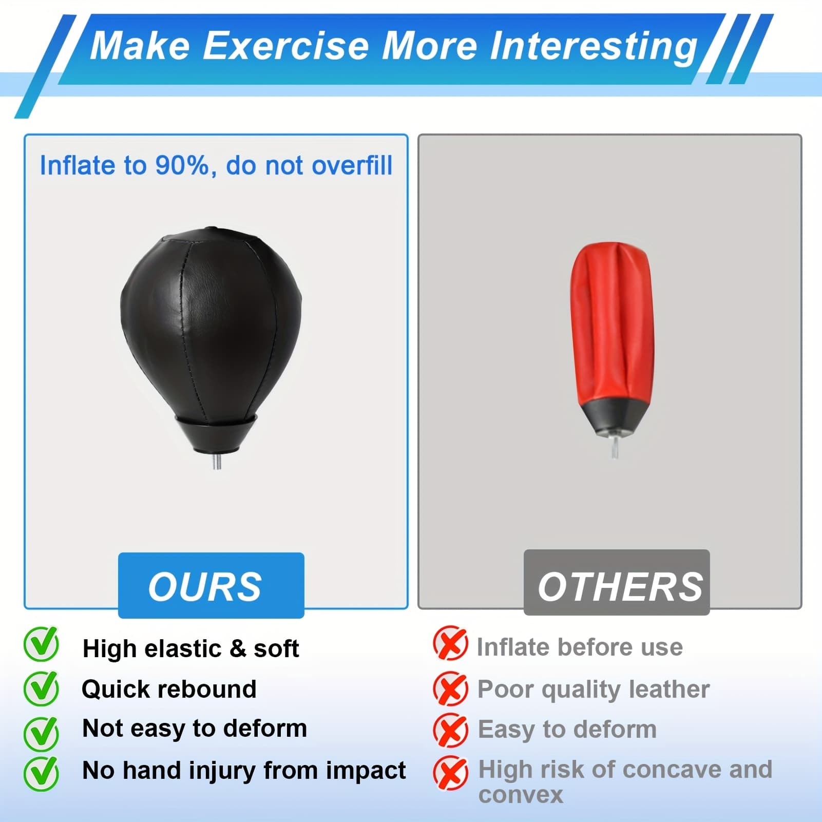 Adjustable Height Standing Speed Ball for Boxing