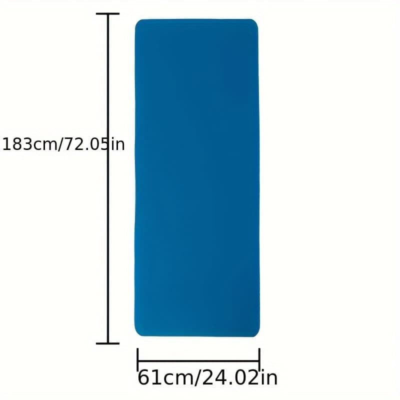 1pc 8mm Thick Yoga Mat Non Slip Sports