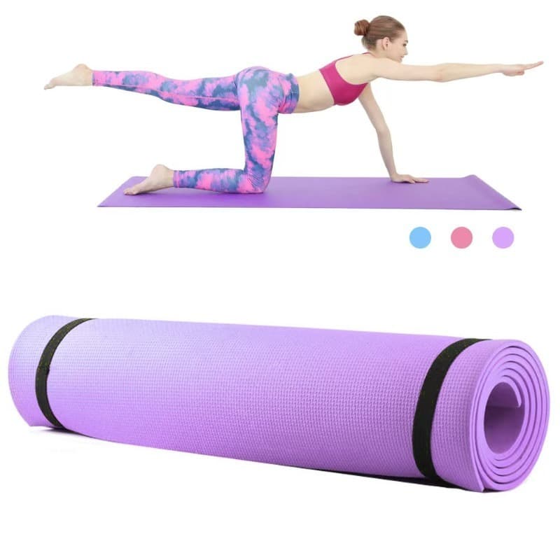 4mm EVA Yoga Mat Non Slip Exercise Fitness