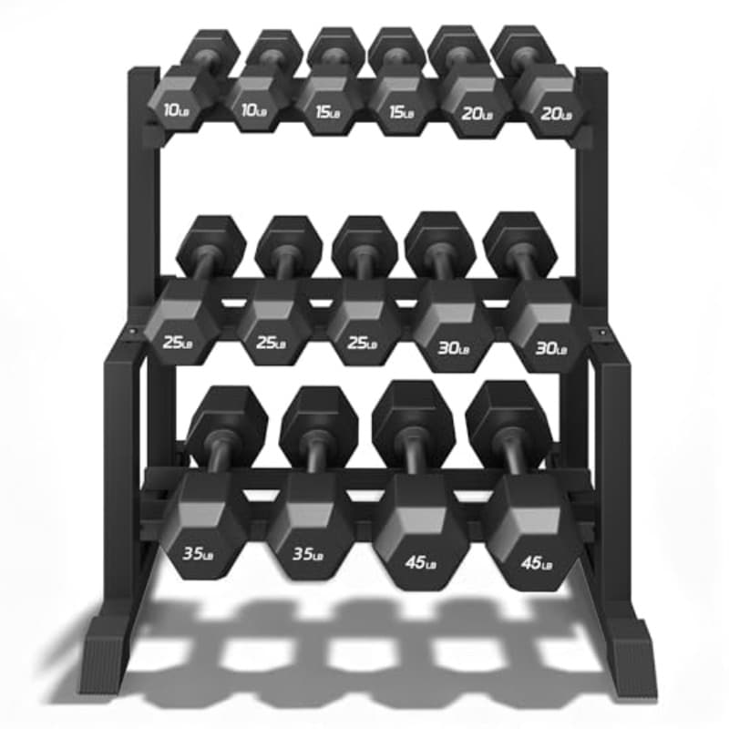 1100LB Dumbbell Rack 3-Tier Heavy Duty