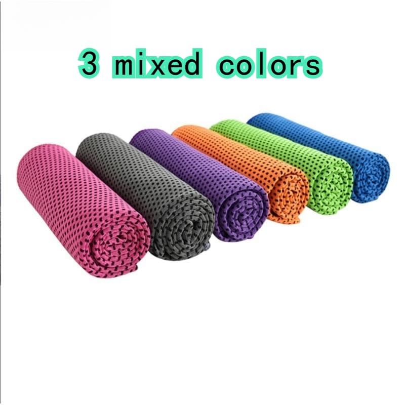 3pcs Cooling Sports Towels for Gym Running Yoga