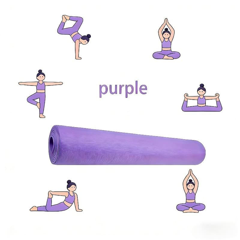 3mm EVA Yoga Mat Durable Lightweight Non Slip