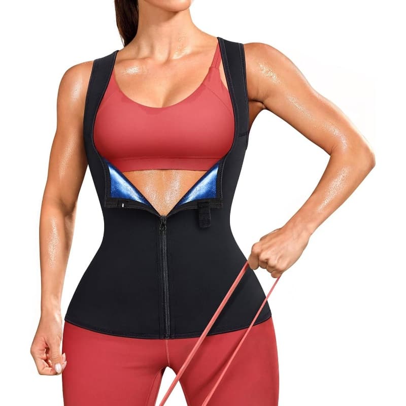 Waist Trainer Women Sauna Suit Sweat Vest