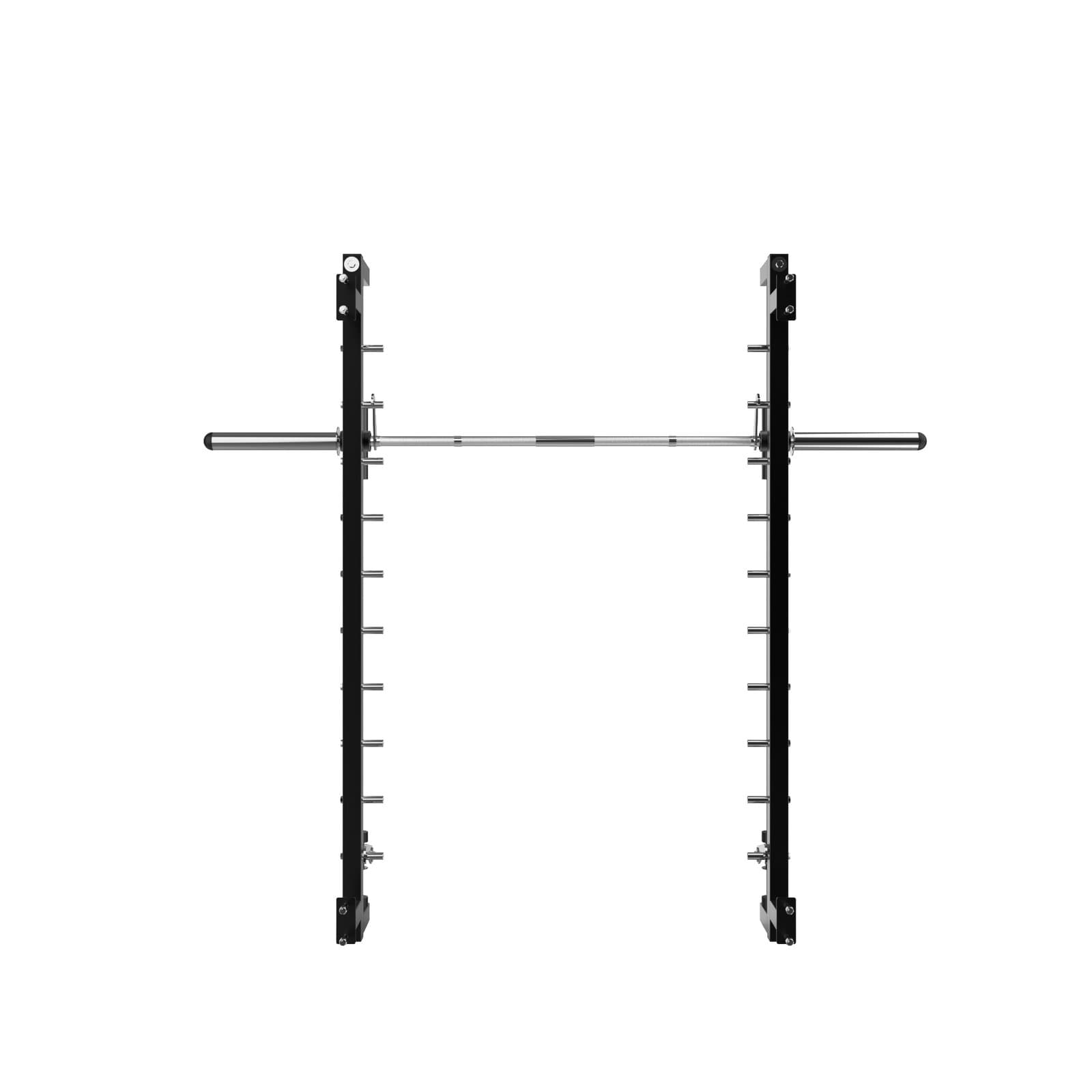 Power Cage with Smith Barbell and LAT Pulldown