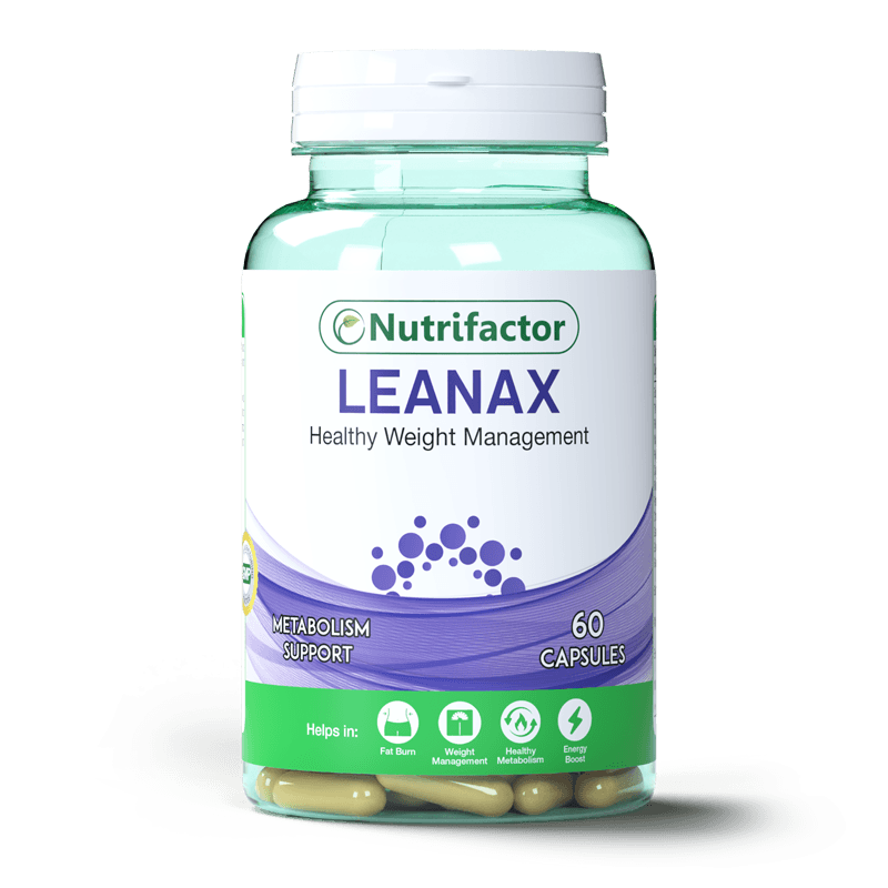 Nutrifactor Leanax – Weight Loss & Fat Burner, 60 Capsules