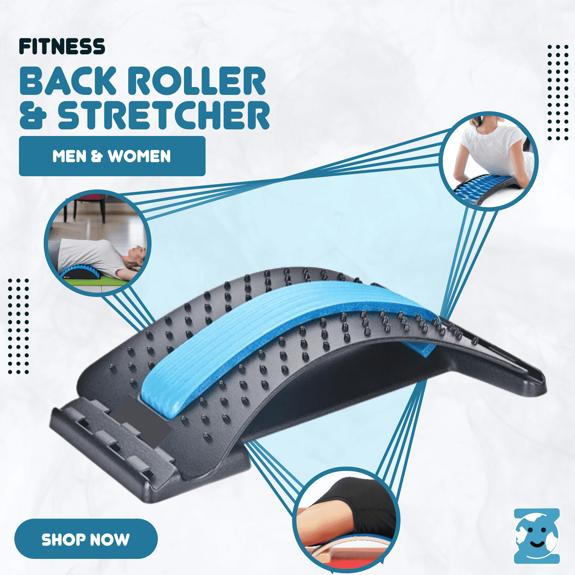 Magic Back Stretcher – Lumbar Support & Spine Pain Relief Device