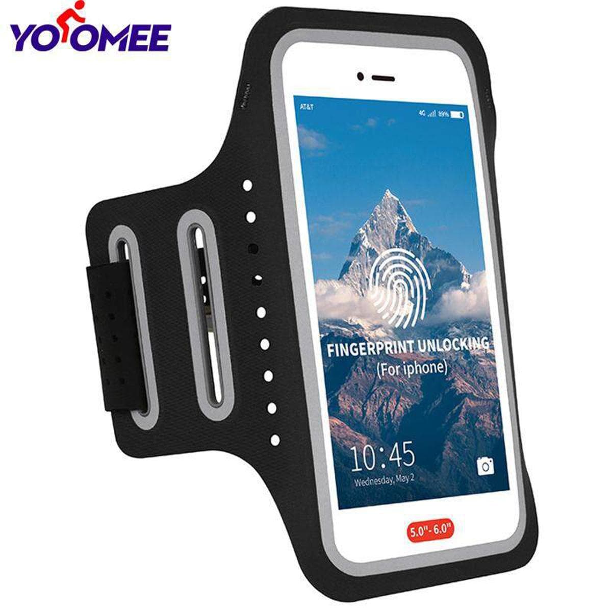Running Armband Phone Holder – Water-Resistant Gym Workout Case