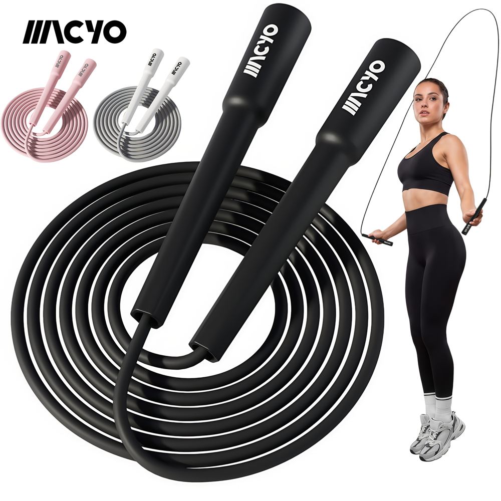 A tangle-free rapid speed jump rope — great conditioning, but naturally pushes most people above zone 2